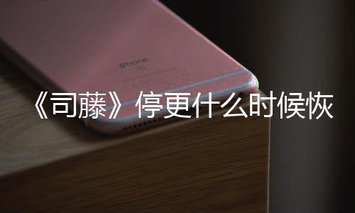 播出更新藤停更 大恢复司什么时候时间结局揭秘