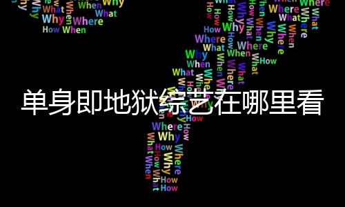 哪里更新看 资料六几单身点更新时间狱综艺在每周即地嘉宾