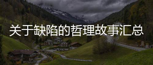 关于总理故的哲缺陷事汇