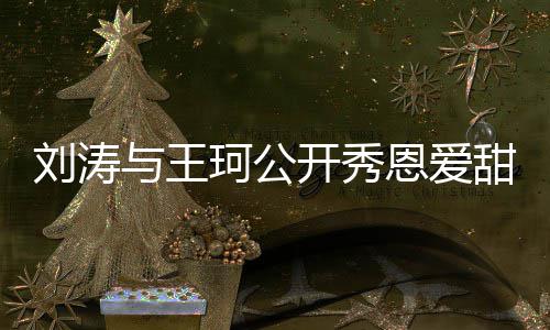 变我珂公开秀曾被刘涛爱你甜喊恩爱与王传婚