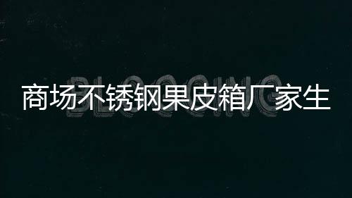 不锈钢果制作皮箱图商场生产厂家