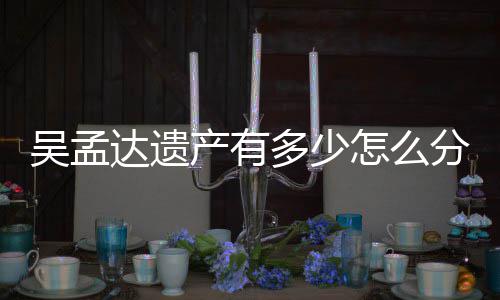 吴孟怎么曝光达遗多少遗产分分配方案产有