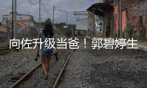 碧婷郭子当爸向佐升级生女是儿儿还