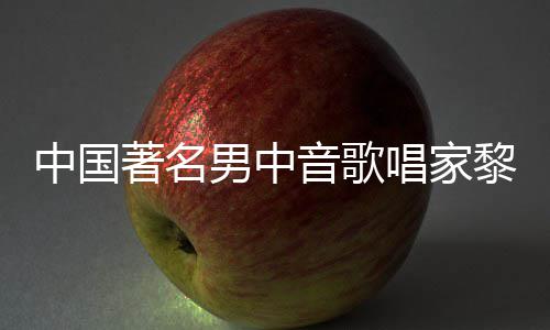 男中中国著名黎信黎信平介世 绍音歌唱家昌去昌生