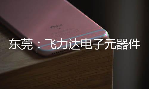 务湾纽在力达投用东莞电子区供慧枢沙田元器应链飞，服件智