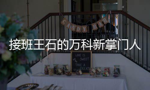 王石人郁个什科新掌门亮是的万的人么样接班