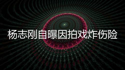 刚自炸伤曝因拍戏险丧事业杨志演员命 放弃差点