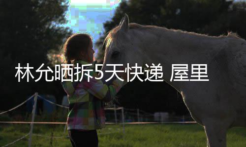 屋快递林允里快5天递堆晒拆山积成