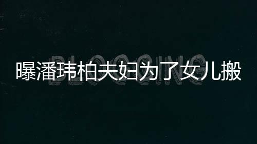 搬家玮柏为了女儿宅环曝潘全 豪设施夫妇境美