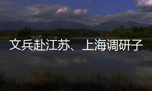 文兵子企重点调研项目苏上海业及赴江