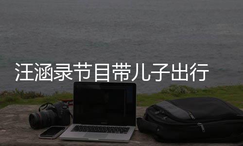 汪涵温情子俩录节同行牵手儿子目带满满 父出行