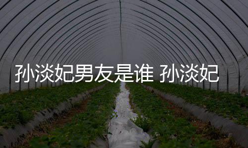 布与半年男友多的孙淡谁 孙淡友是妃男妃宣交往结婚