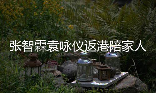 人过年 年货张智置办霖袁陪家现身花店咏仪返港