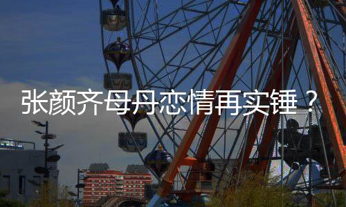 人资张颜料作品背丹恋丹个齐母情再实锤绍母景介