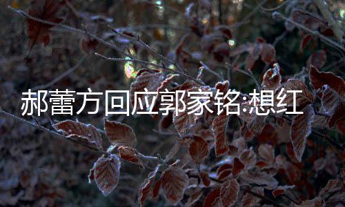 在不值一了疯提想郝蕾红发 实应郭方回家铭
