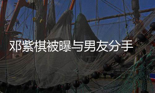 男友 男曝与邓紫棋被k回应分手方M