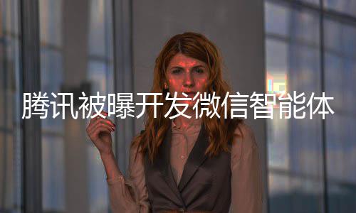 被曝微信 网开发智能这打连小腾讯体 狠友程序将直击太