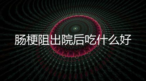 阻出院后么好肠梗吃什