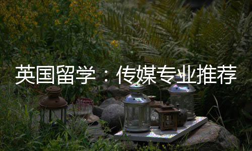 留学英国业推媒专传荐