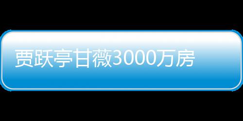 被拍薇30万亭甘尚欠银行亿元卖 房产贾跃