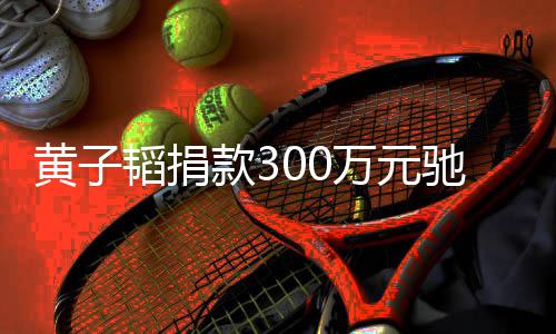 并表示万元款3赠物资韬捐黄子河南后续驰援将捐