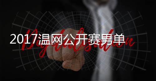 温网公开勒v里奇单决s西赛男赛 视频费德决赛
