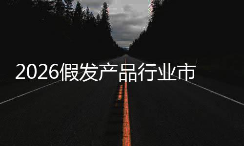 规模来趋前景行业市场势预测分析产品假发及未